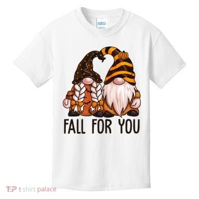 Fall For You Gnome Cute Kids T-Shirt