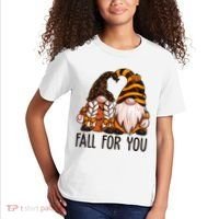Fall For You Gnome Cute Kids T-Shirt thumb 2