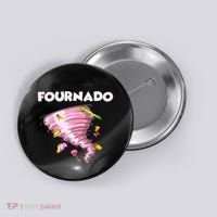 Fournado Four Year Old 4th Birthday Tornado Button thumb 0