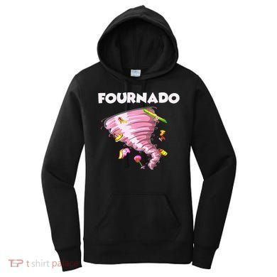 Fournado Four Year Old 4th Birthday Tornado Women's Hoodie