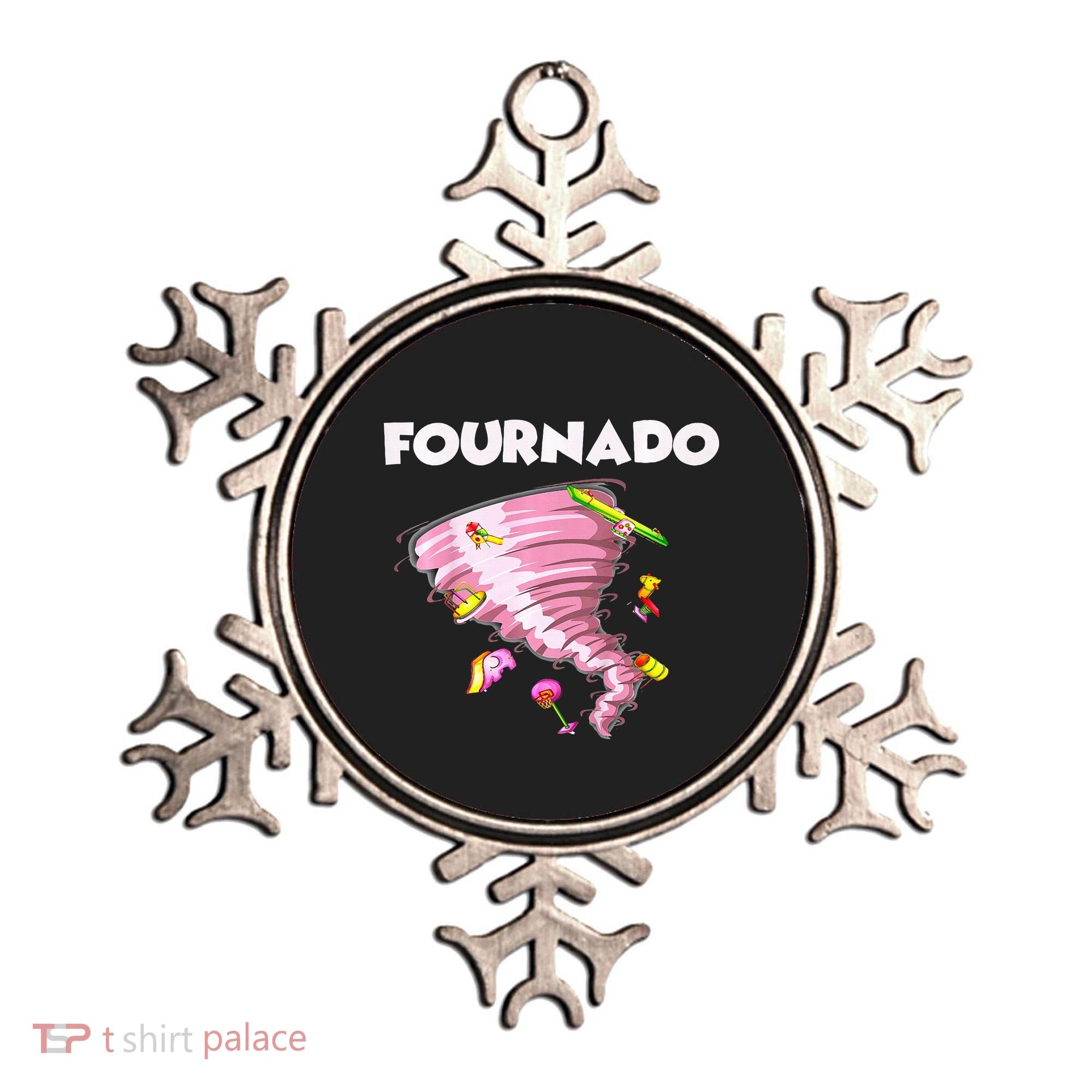 Fournado Four Year Old 4th Birthday Tornado Ornament