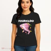 Fournado Four Year Old 4th Birthday Tornado Women's T-Shirt thumb 4