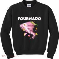 Fournado Four Year Old 4th Birthday Tornado Kids Sweatshirt thumb 0