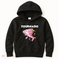 Fournado Four Year Old 4th Birthday Tornado Kids Hoodie thumb 0