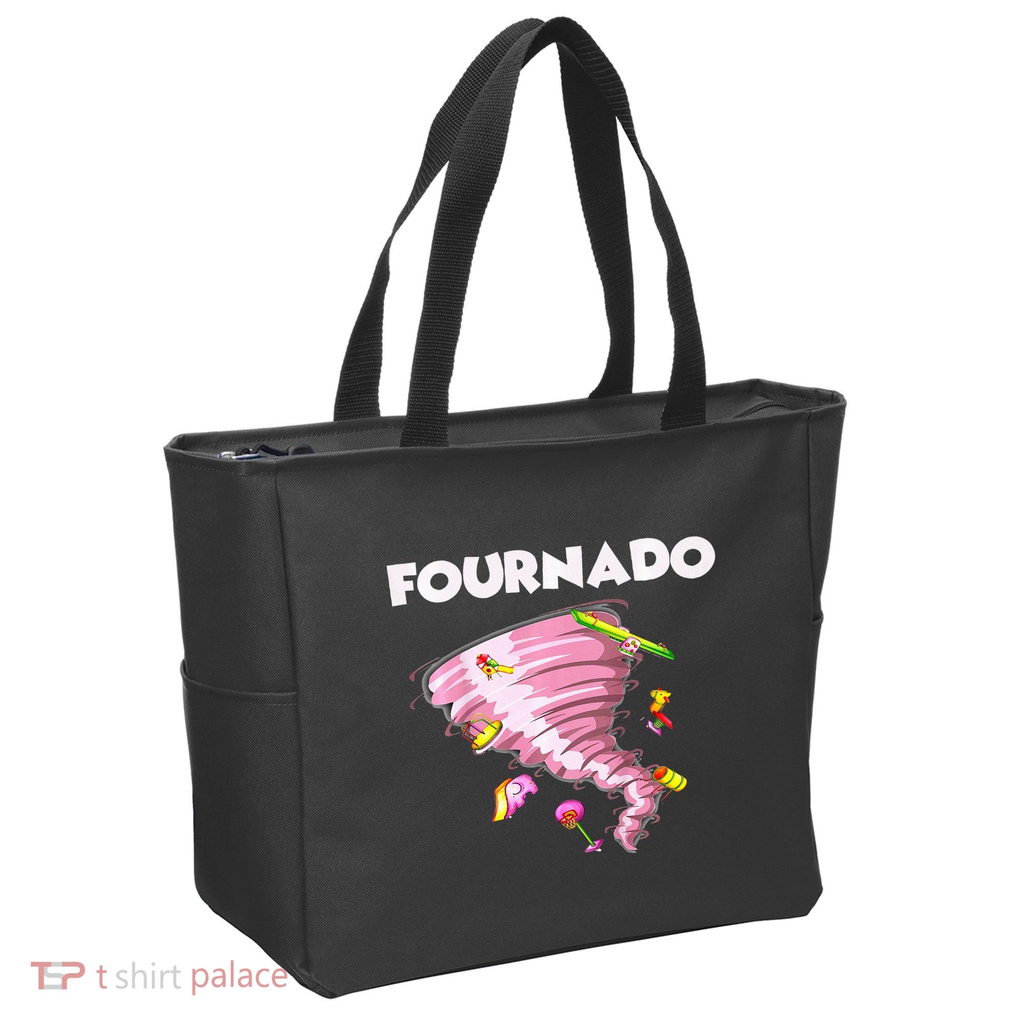 Fournado Four Year Old 4th Birthday Tornado Tote Bag
