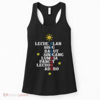 Fun Festive Yummy Filipino Traditional Food Women's Tank Top thumb 0