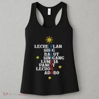 Fun Festive Yummy Filipino Traditional Food Women's Tank Top thumb 3