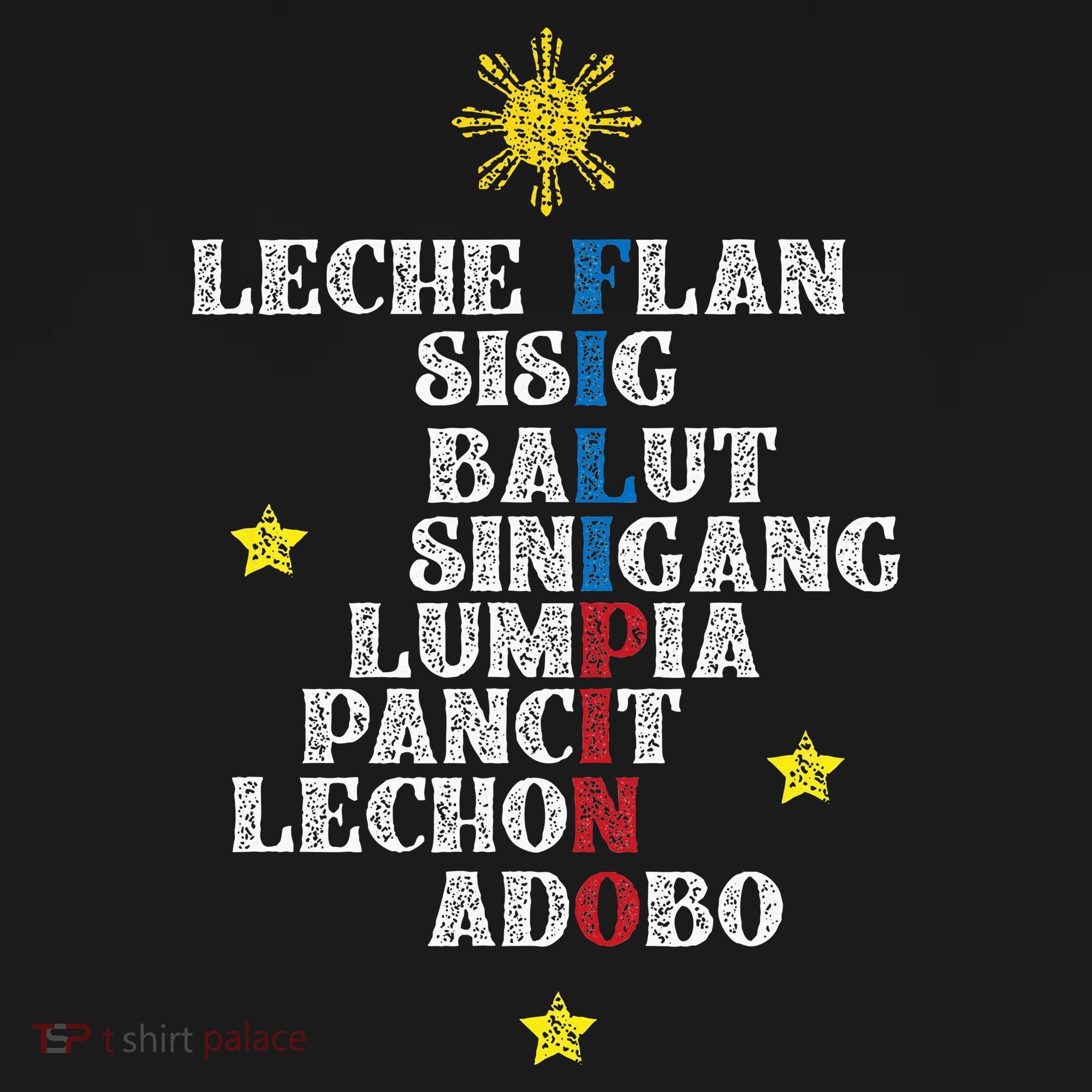 Fun Festive Yummy Filipino Traditional Food Women's Tank Top