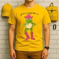 Funny Frog You're A Cowgirl Like Me T-Shirt thumb 6