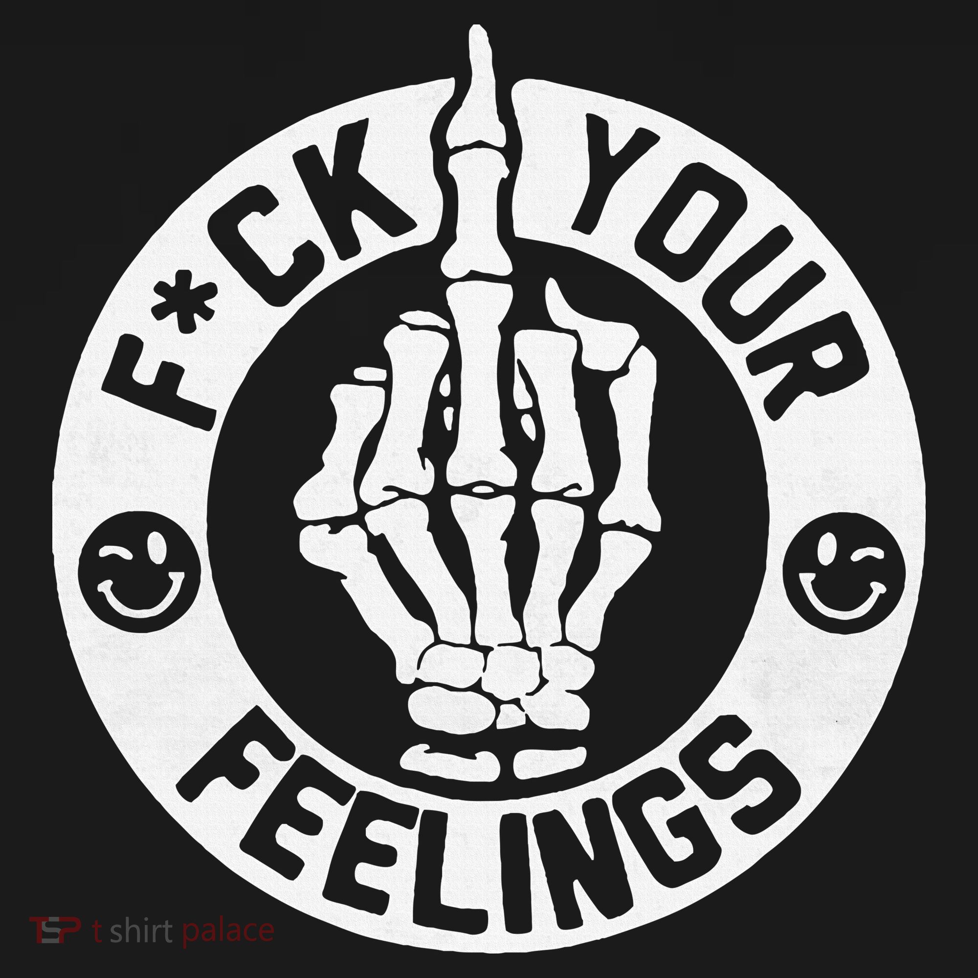 Funny Fuck Your Feelings Coaster