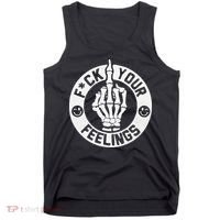 Funny Fuck Your Feelings Tank Top thumb 0
