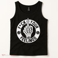Funny Fuck Your Feelings Tank Top thumb 2