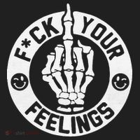 Funny Fuck Your Feelings Golf Towel thumb 3