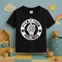 Funny Fuck Your Feelings Toddler T-Shirt thumb 3