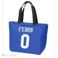 F'S GIVEN 0, Funny Sarcastic Humor White STYLE #2 Tote Bag thumb 3