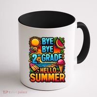 Funny Goodbye 2nd Grade Hello Summer Funny Gift Coffee Mug thumb 1
