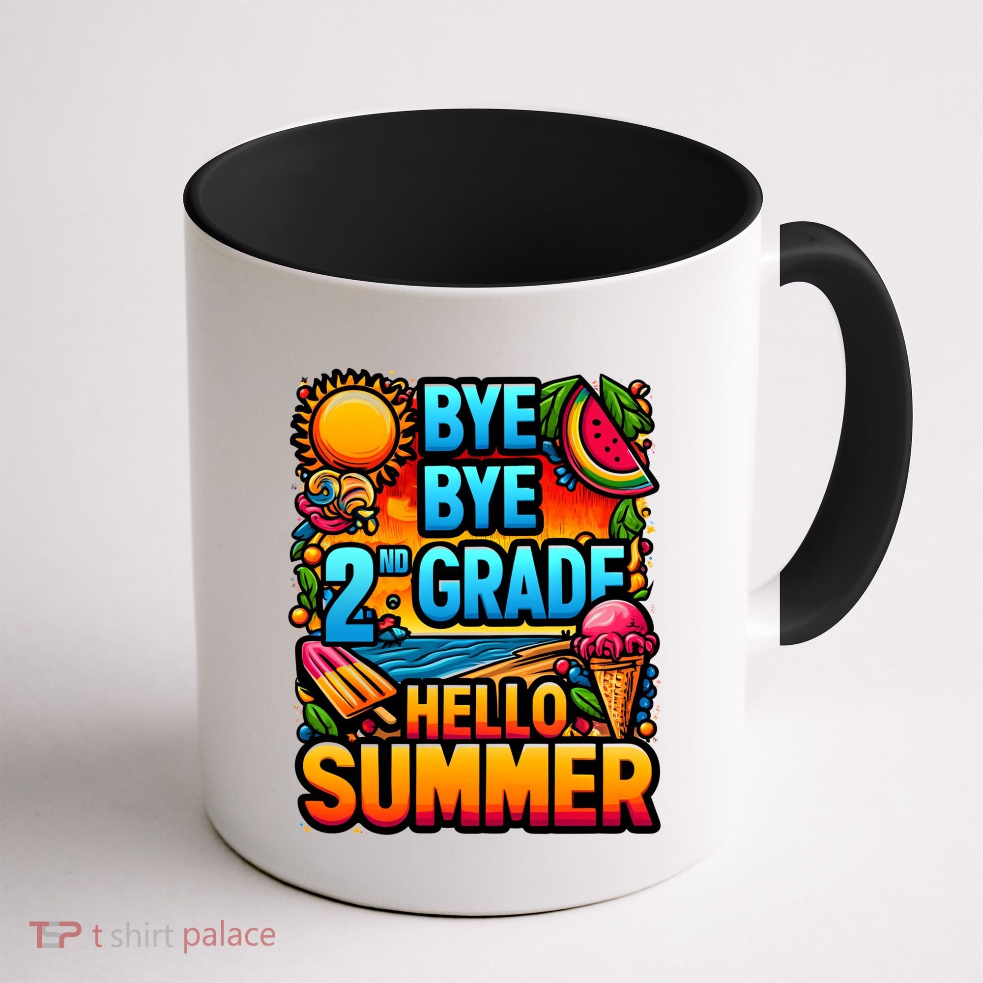Funny Goodbye 2nd Grade Hello Summer Funny Gift Coffee Mug