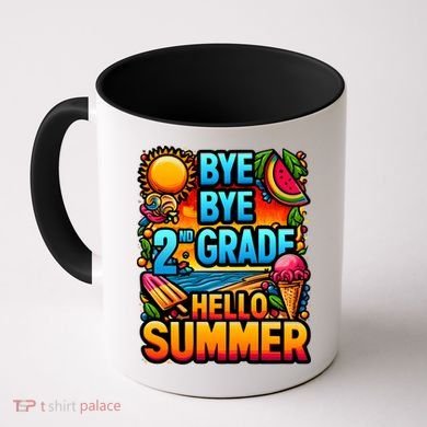 Funny Goodbye 2nd Grade Hello Summer Funny Gift Coffee Mug