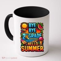 Funny Goodbye 2nd Grade Hello Summer Funny Gift Coffee Mug thumb 0