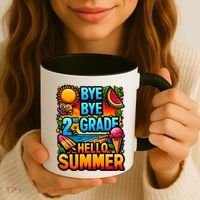 Funny Goodbye 2nd Grade Hello Summer Funny Gift Coffee Mug thumb 3
