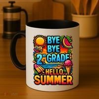 Funny Goodbye 2nd Grade Hello Summer Funny Gift Coffee Mug thumb 4
