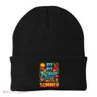Funny Goodbye 2nd Grade Hello Summer Funny Gift Beanie thumb 0