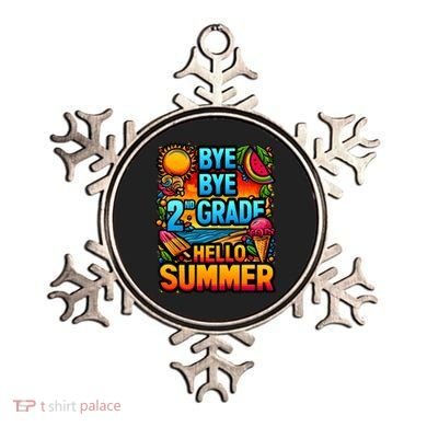 Funny Goodbye 2nd Grade Hello Summer Funny Gift Ornament