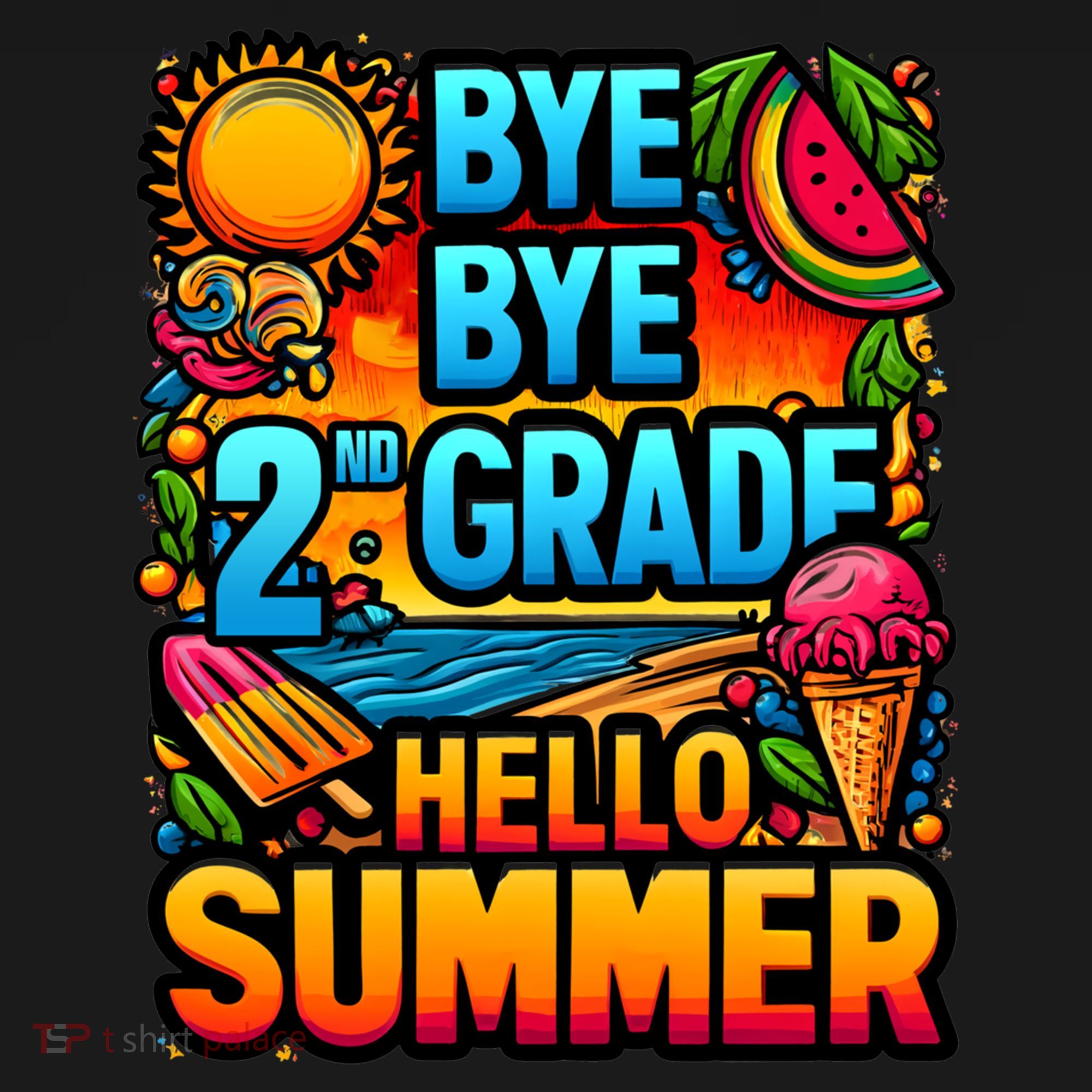 Funny Goodbye 2nd Grade Hello Summer Funny Gift Ornament