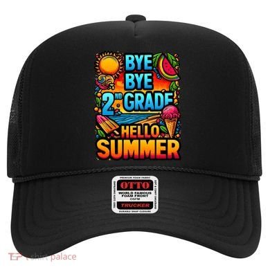 Funny Goodbye 2nd Grade Hello Summer Funny Gift Hat