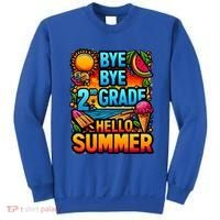 Funny Goodbye 2nd Grade Hello Summer Funny Gift Sweatshirt thumb 0