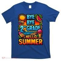 Funny Goodbye 2nd Grade Hello Summer Funny Gift T-Shirt thumb 0