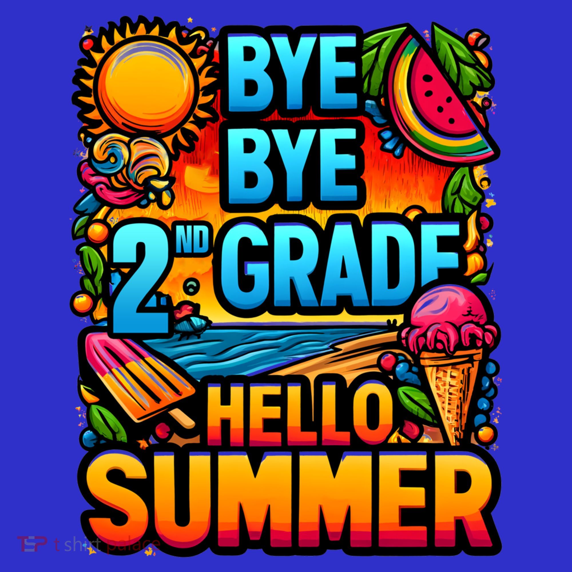 Funny Goodbye 2nd Grade Hello Summer Funny Gift Baby Bodysuit