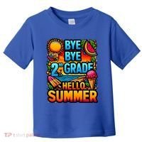 Funny Goodbye 2nd Grade Hello Summer Funny Gift Toddler T-Shirt thumb 0