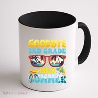 Funny Goodbye 2nd Grade Hello Summer Great Gift Coffee Mug thumb 1