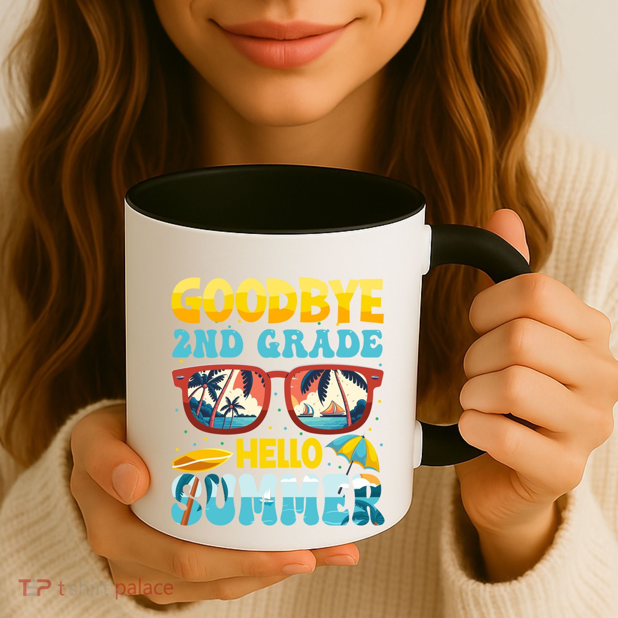 Funny Goodbye 2nd Grade Hello Summer Great Gift Coffee Mug