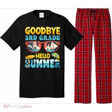 Funny Goodbye 2nd Grade Hello Summer Great Gift Pajama Set