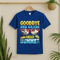 Funny Goodbye 2nd Grade Hello Summer Great Gift T-Shirt thumb 2