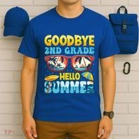 Funny Goodbye 2nd Grade Hello Summer Great Gift T-Shirt thumb 6