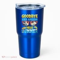 Funny Goodbye 2nd Grade Hello Summer Great Gift Tumbler thumb 0