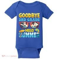 Funny Goodbye 2nd Grade Hello Summer Great Gift Baby Bodysuit thumb 0