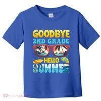 Funny Goodbye 2nd Grade Hello Summer Great Gift Toddler T-Shirt thumb 0