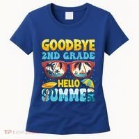 Funny Goodbye 2nd Grade Hello Summer Great Gift Women's T-Shirt thumb 0