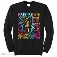 Fourth Grade 4th Grade Tie Dye Word Art Sweatshirt thumb 0