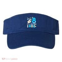 Funny Gift 8th Birthday Bowling Gift I'm 8 Eight This Is How I Roll Funny Gift Visor thumb 0
