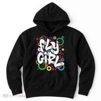 Fly Girl 80s 90s Old School Bgirl Hip Hop Hoodie thumb 0