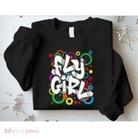 Fly Girl 80s 90s Old School Bgirl Hip Hop Sweatshirt thumb 2