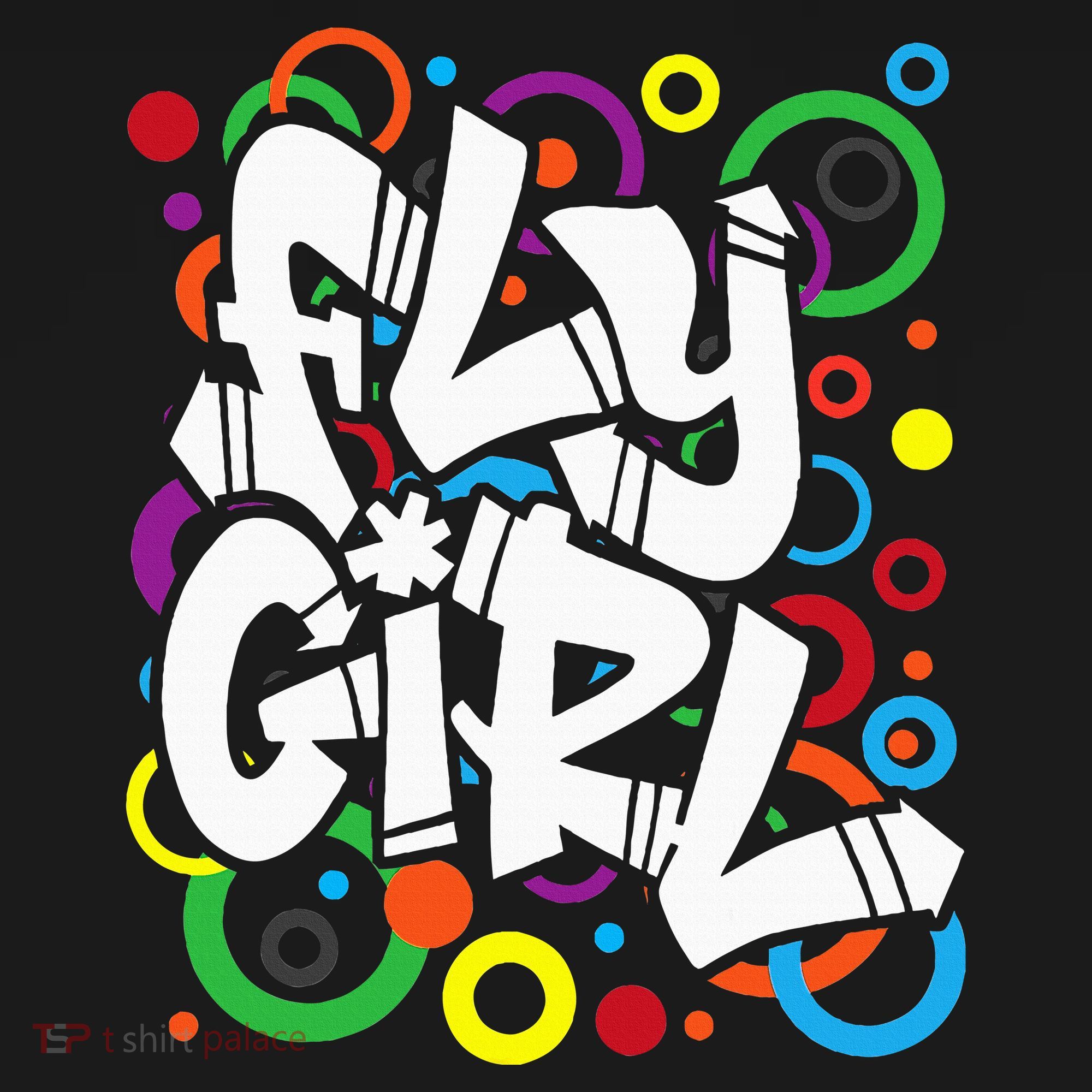 Fly Girl 80s 90s Old School Bgirl Hip Hop T-Shirt