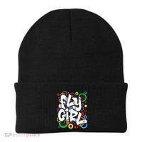 Fly Girl 80s 90s Old School Bgirl Hip Hop Beanie thumb 0