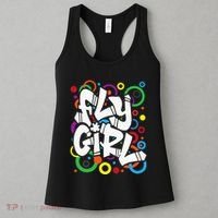Fly Girl 80s 90s Old School Bgirl Hip Hop Women's Tank Top thumb 3