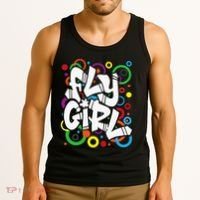Fly Girl 80s 90s Old School Bgirl Hip Hop Tank Top thumb 3